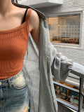 Hadon Summer See Through Over Shirt