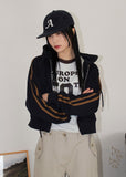 TRACK LINE HOOD ZIP-UP