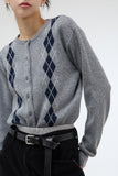 Make Argyle Cardigan