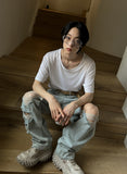Hand Vintage Wide Denim