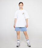 Socks Drawing Smile Logo Short Sleeve Tee