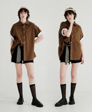 Multi Oxford Short Sleeve Shirt