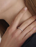 Essence Silver (W) Prime Moissanite Ring 2.0MM