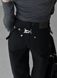 Saty Buckle Adjust Cotton Pants