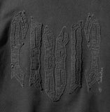 Grunge Patch Pigment Hoodie