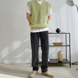 Cant knit vest