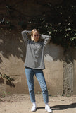 Long Sleeve Heavy Overfit Stripe Dangara