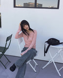 [Mohair Wool] Jining Slim Fit Mohair Wool Inner Long Sleeve Knit