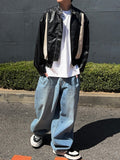 Roy Cat Washed Balloon Denim