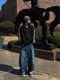 Relaxed Air Balloon Denim Pants