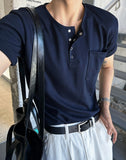 COSY Made Short Sleeve Ver Single Short Sleeve Knit Tee