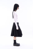 Cape slim hand warmer T-shirt