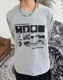 pit print long sleeve t-shirt