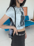 Kembo Bohemian Metal Silver Belt