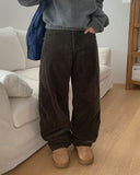 Aldon Corduroy Straight Pants