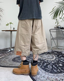 Weave Reverse Patch Bermuda Shorts