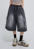 Lever Decky Bermuda Denim Cargo Pants