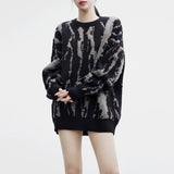 ZMIC Crack Oversized Fit Knitwear