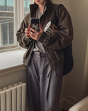 Lauto Washed Bomber Jacket