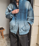 Marsil Vintage Washing Hood Zip-Up