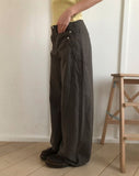 Winky Cotton Wide Pants