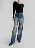 Ruth Hard Damage Denim