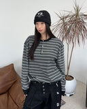 Lao Henley Neck ST Knit Long Sleeve