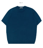 Boucle round knit