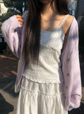 Claire Flower Lace Wave Sleeveless