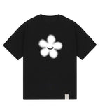 Silhouette Flower Smile Short Sleeve Tee