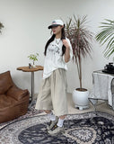 Riked Printing Short Sleeve T-Shirt