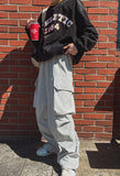 F/W balloon cargo nylon pants