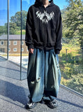 Lang Balloon Antique Amekaji Denim Pants