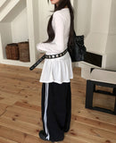 Poin Color Matching Track Training Pants