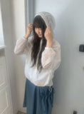 Ikoha Flower String Hood Windbreaker