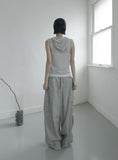 Utility Check Cargo Balloon Pants