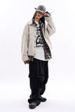 Ely washed loose trucker jacket