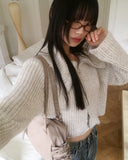 Sote Belt Leather Eyelet Shoulder Bag