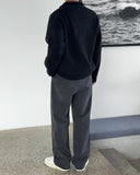 Elve half zip up washable knit