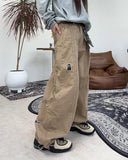 Raviel Check Damage Cotton Pants