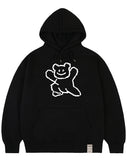 Big Line Bear Smile Hoodie