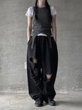 Pigment D-ring sleeveless