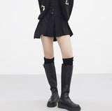 Lowna two button pocket skirt