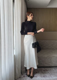 Molly Satin Mermaid Long Skirt