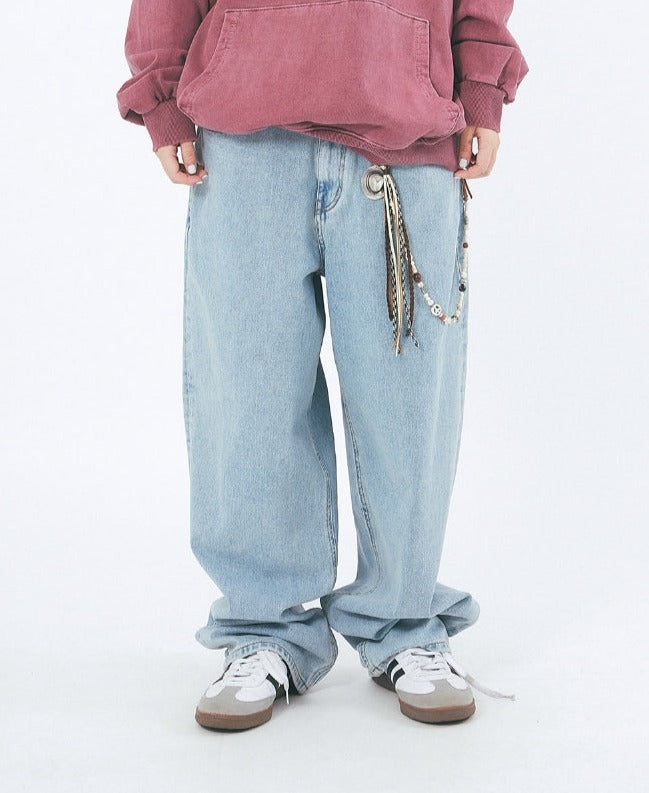 Original wide denim pants