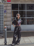school nylon string pants