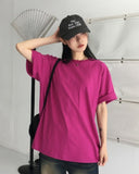 [UNISEX] Tiffen Daily Plain Oversized Fit Short-Sleeved T-shirt