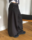 Jenna Star Cubic Pocket Balloon Fit Cotton Long Pants