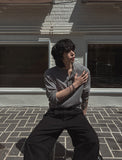 Kuro henry-neck long sleeves