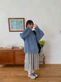 Ottle See-Through Hood Check Shirt